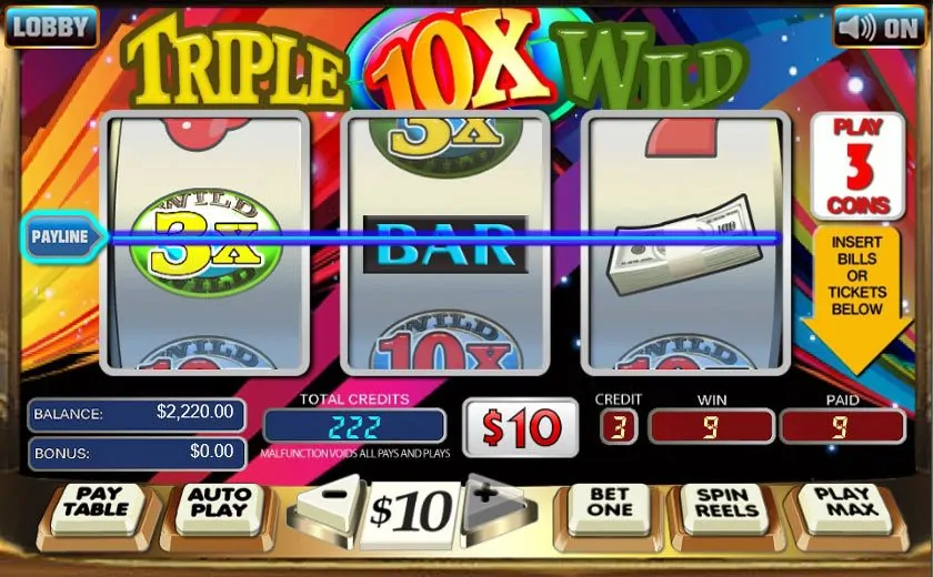 50 free spins the wild 3